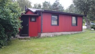 Red cottage in Lysekil