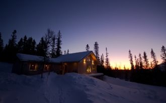 Fjällstuga i Bydalen (Fjällhalsen)