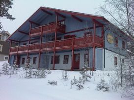 Idre Gebirge mitten auf der Piste