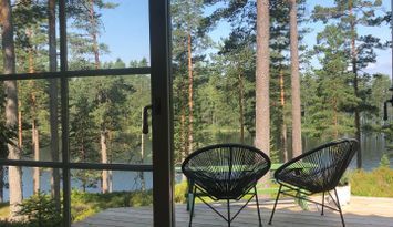 Enskilt fantastiskt läge vid egen sjö i Tiveden