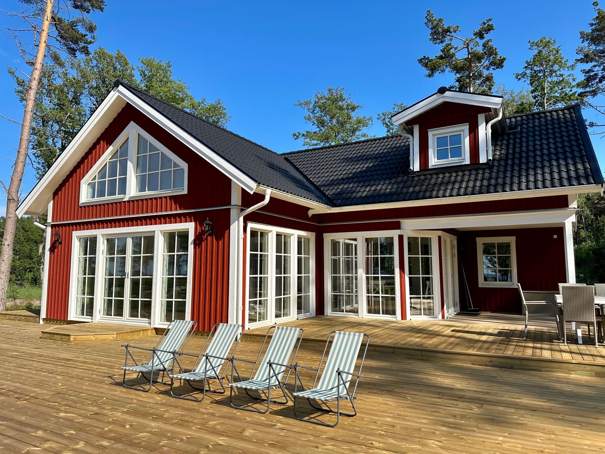 Nybyggt hus vid barnvänlig sandstrand, Skär, Fårö – bild 2 av 23