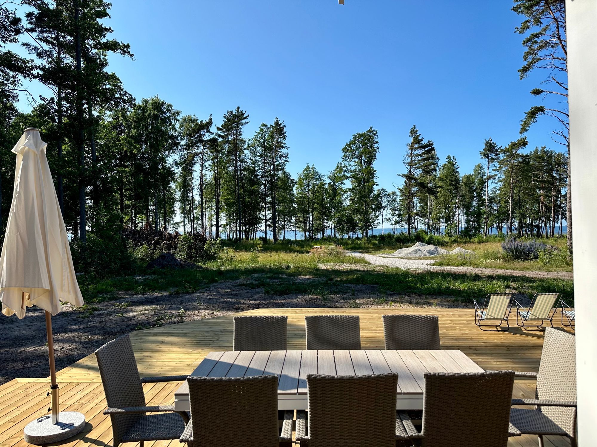 Nybyggt hus vid barnvänlig sandstrand, Skär, Fårö – bild 3 av 23
