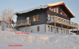 Modern 8-bädds lgh i Åre-Tege med bästa ski in/out