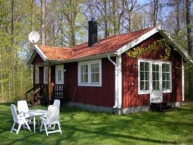 House in Bosgård, Urshult by lake Åsnen