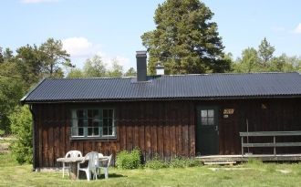 Stuga på fjällgård i Bruksvallarna, Härjedalen