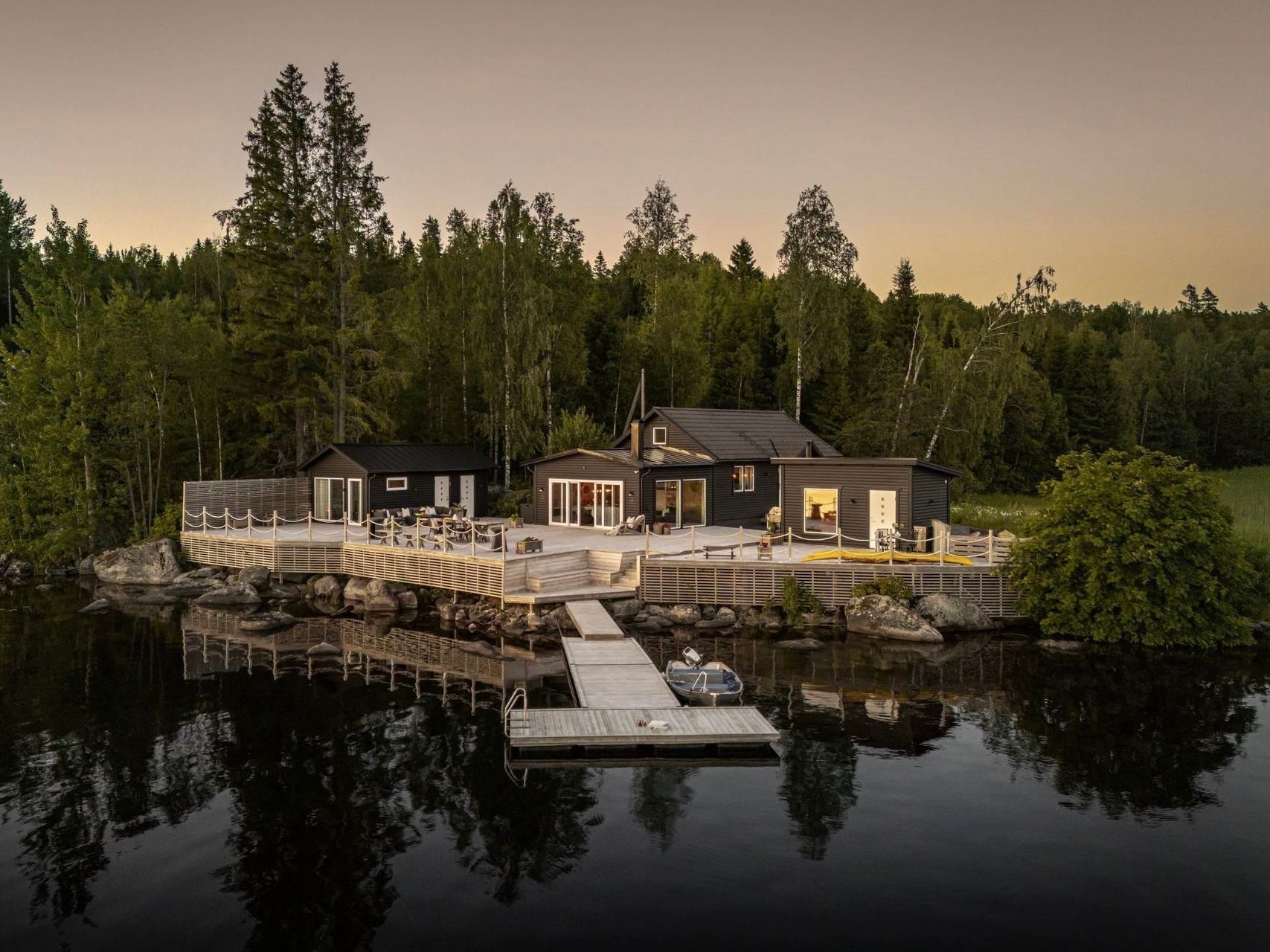 Saxen Lake House – en pärla i trolska Bergslagen