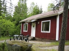 Cottage in a nice forest area.  Fishing.