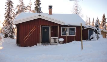 Enkel stuga med 6 bäddar i Fjätervålen