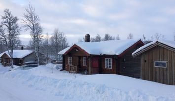 Trivsam fjällstuga i Bruksvallarna