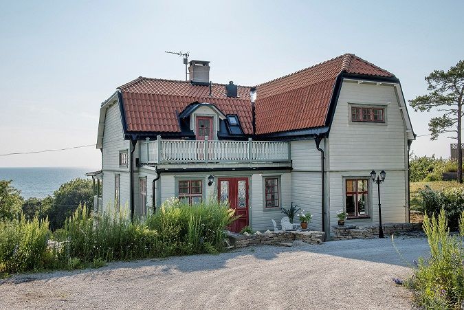 Hyra stuga i Visby, Gotland, Snäck, Själsö. Exklusiv Villa med