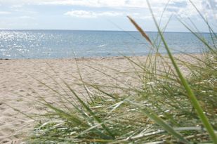 Yngsjö, 80 m t hav m Sveriges längsta sandstrand