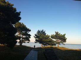 Österlen - Stuga med strandtomt och havsutsikt