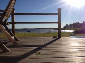 Sommarparadis med egen sandstrand - uthyres veckov
