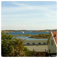 Seaview on Hälsö, Archipelago island In Gothenburg
