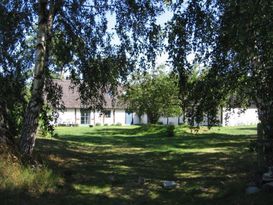 Traditionelle "Skåne Hütte" am Österlen