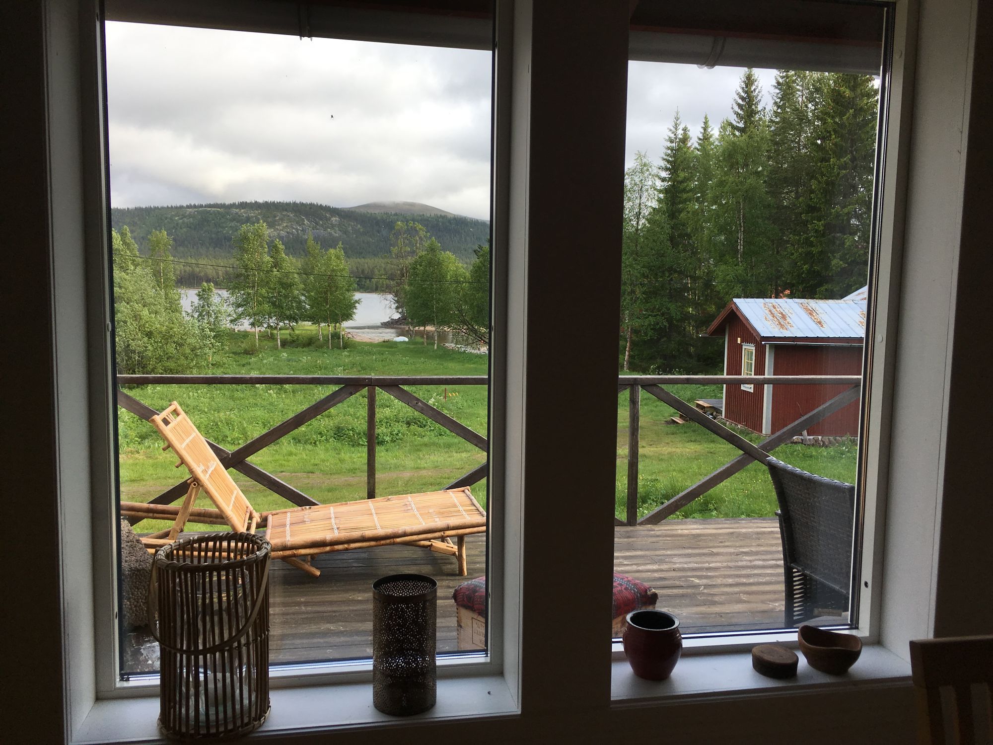 Modern stuga sjö/fjäll utsikt i Lofsdalen (båt) – bild 3 av 24