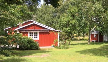 Stuga 60m från sandstranden i St Hult, Vejbystrand