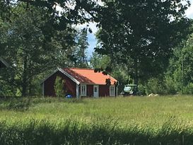 Nybyggd stuga i Småland