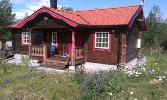 Bruksvallarna, near tracks and hikingtrails