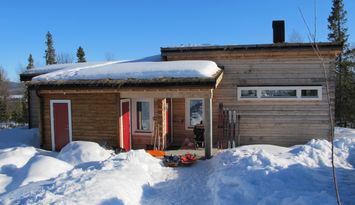 Timrad stuga Jämtlandsfjällen