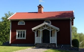 Fin Stuga med sjötomt