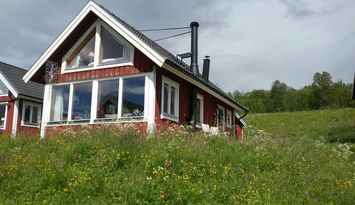 Mysig stuga i snörika Fjällnäs Tänndalen