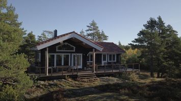 SUPER FIN timmerstuga Roviken vid Vänern-Säffle