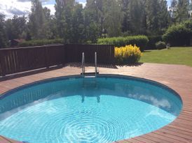 Ferienhaus mit Pool