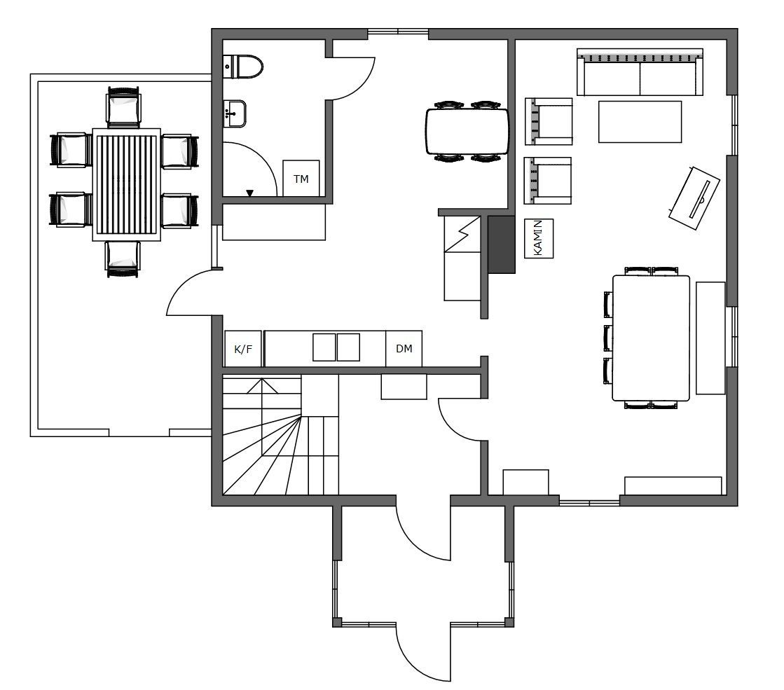 Urshult, mysigt hus med högt och soligt läge – bild 16 av 16