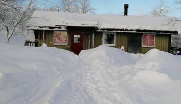 Stuga i Ljungdalsfjällen