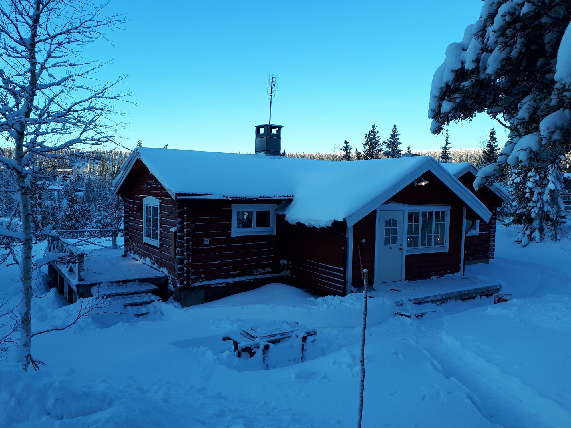Fjällstuga sälfjällstangen