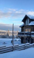 Åre Sadeln, härlig Skutvy