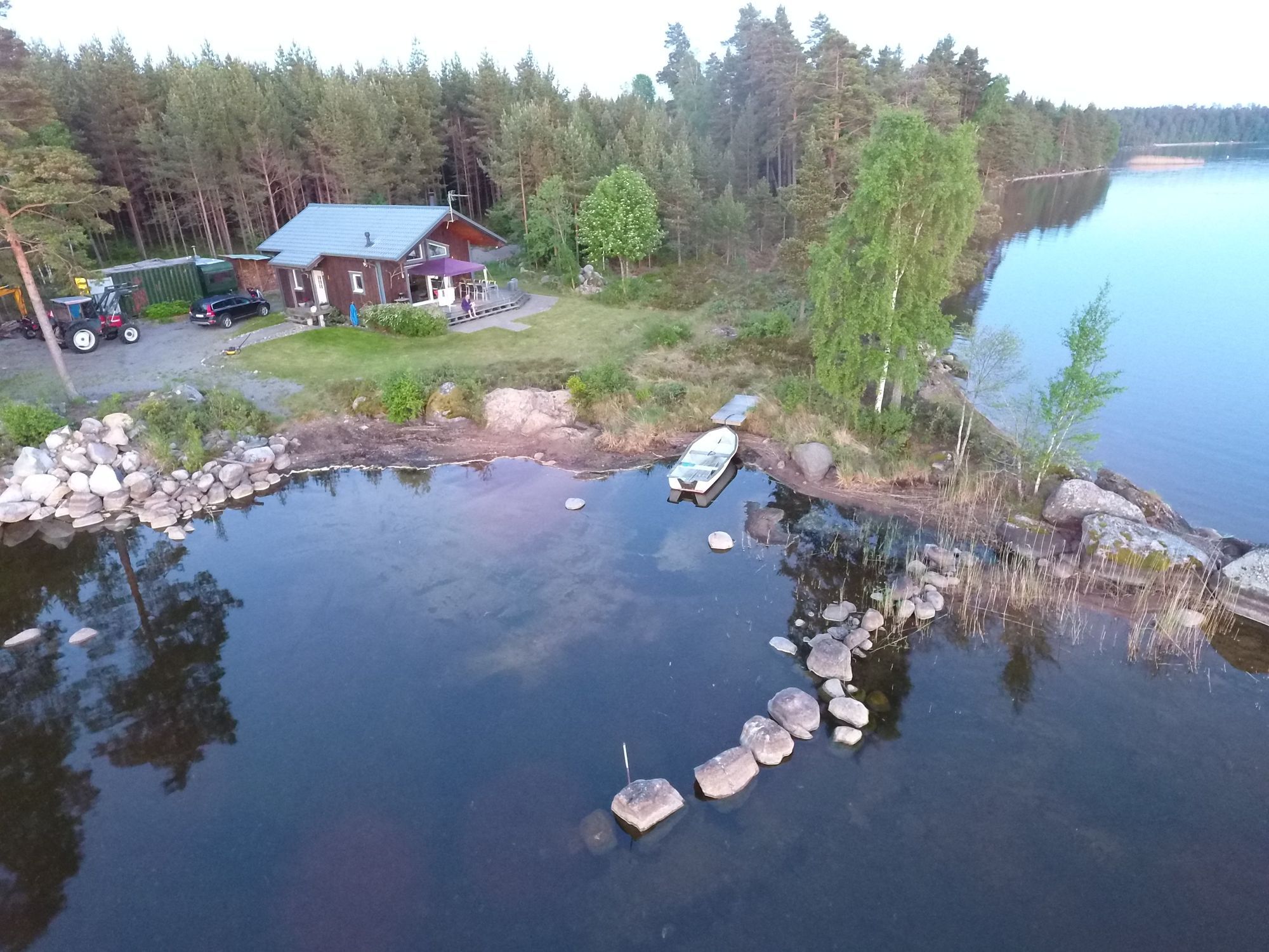 Idyll vid Vattnet (Karlsborg,Vättern,Göta Kanal)