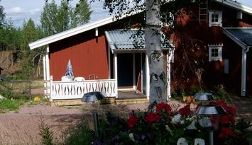 Fin 7 bäddars stuga vid Gesundaberget och Siljan