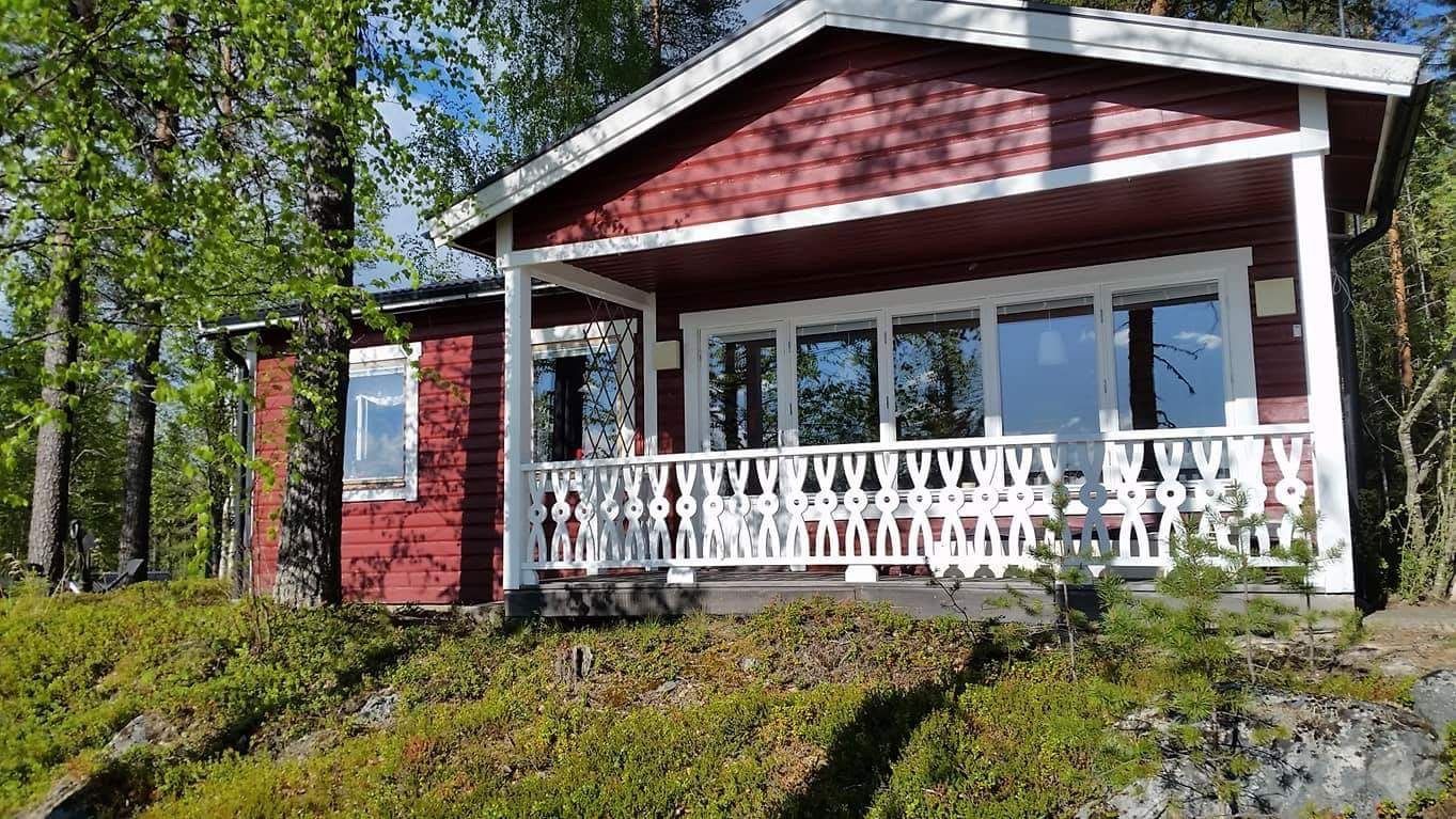 Stuga vackert belägen vid sjö uthyres