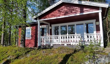 Stuga vackert belägen vid sjö uthyres