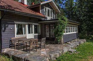 Haus liegt mitten im  Glaskogen Naturreservat