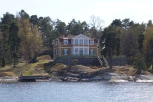 Schönes Haus in den Stockholm Schären