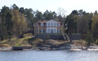Waterfront property in Stockholm Archipelago