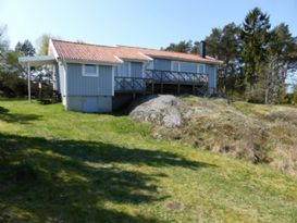 Bohuslän, Strandnähe in Fiskebäckskil