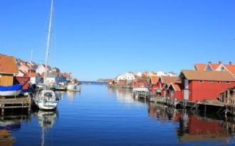 Gullholmen- Charmig Stuga på ön "Bohusläns pärla".