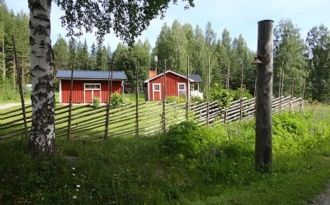Flottarstugan med utsikt över Revsundssjön