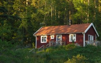 Stuga i Malexander med fantastiskt läge.