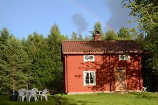 Holzhütte, neugebaut – Handwerk/Baukultur