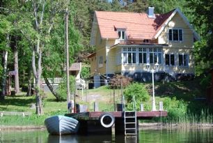 Villa aus der Jahrhundertwende Stockholms Schären