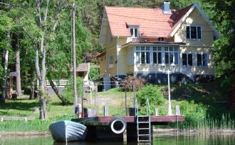 Villa aus der Jahrhundertwende Stockholms Schären