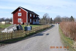 Neurenoviertes småländisches Bauernhausm