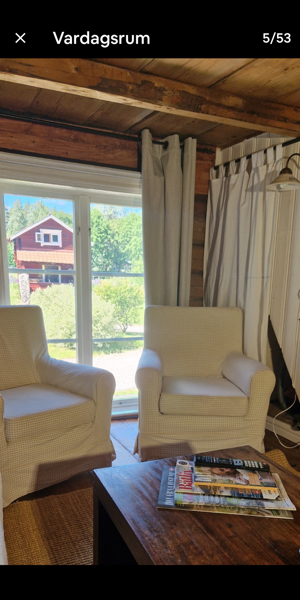 Stuga/Tillbyggt Härbre
