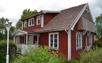 Lantligt hus i Slättåkra utanför Halmstad