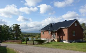 Hus med fantastiskt sjöläge, Malung/Sälen Vasalopp